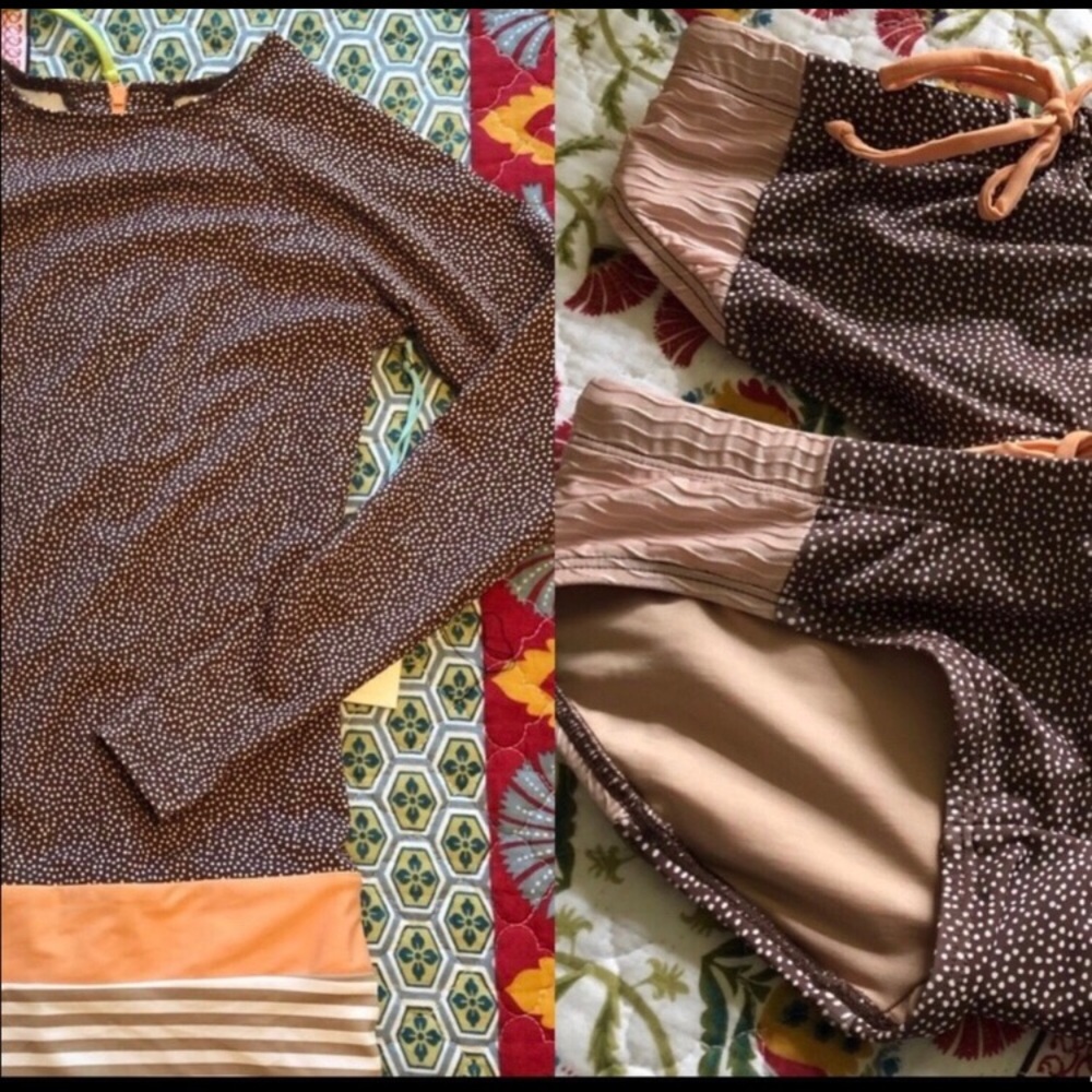 Seea Swamis Playsuit Cocodot +Swim Shorts Size XS